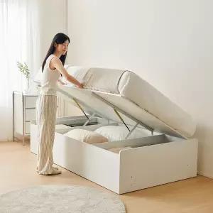 동서가구 마시스 무헤드 리프트업 벙커침대 SS+본넬양면매트 SS DF927913