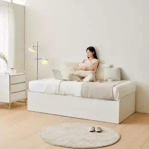 동서가구 마시룸 무헤드 리프트업 벙커침대 SS+민케미컬매트 SS DF927915
