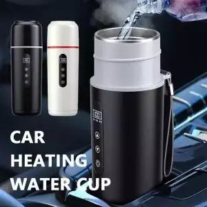 12V/24V 겸용 USB 절연 차량용 물 가열 컵 휴대용 500ml 여행용 시가 라이터