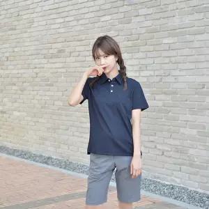 교복몰 시원한 쿨론 네이비 여자 카라티 교복 학생복.