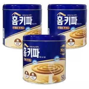 홈키파 디 모기향 무색소캔 50매 x 3개
