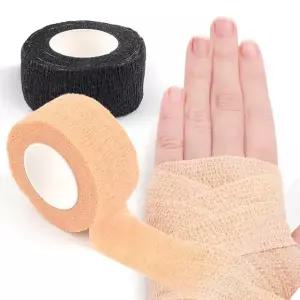 압박 붕대 스포츠 자가점착 밴드 테이프 탄력 2.5cm