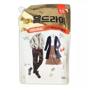 울드라이 세탁 세제 리필용 1300ml - O