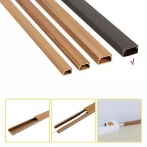 우드몰딩 사각(30mm) 으 1M 2p 덮개분리 배 바닥 PVC