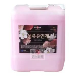 말표 희드라 섬유유연제 말통 20Kg(18.5L) 업소용 대용량 장미향