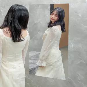 욕실 화장실 거울 붙이는 아크릴 안전 거울 시트지