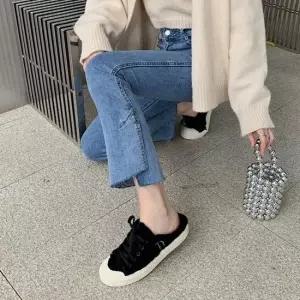 실내화 단화 하이탑 남녀공용 끈없는운동화 여자단화