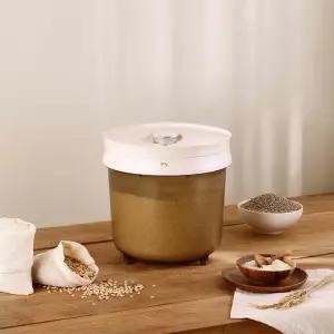 PN풍년 미쁨 진공쌀통 15kg/ 저소음 국내산 2중 밀폐