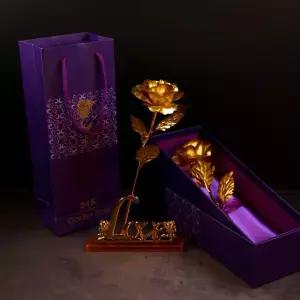 금 엄마생신꽃 꽃 장미 카네이션 장식/황금 어버이날 금장미 GOLD