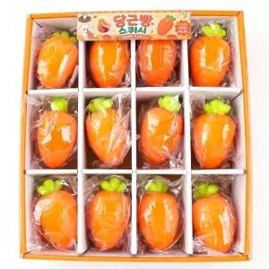 280A] 2500 당근빵 스퀴시 (12개세트)