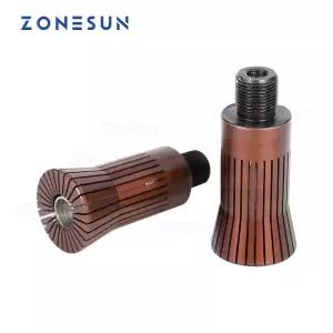 ZONESUN 향수 캡 압착기 캐퍼 금속 프레스 캐핑 헤드