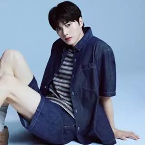 [롯데백화점]폴햄 남성) 데님 반팔 셔츠 (PHG2DW1143)