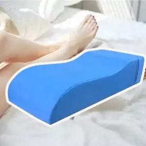 다리받침대 무릎 쿠션 베개 올리고자기 발 다리 휴식 받침대