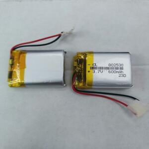 3.7 V 802530 500mAh 보호 보드 포함, 블루투스 MP3,MP4에 사용됨 1개/몫
