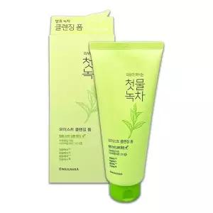 [하프클럽/셀럽하우스]첫물녹차 모이스트 클렌징 폼 180g -O