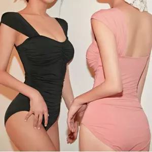 쇼핑OK 여자 수영복 셔링 모노키니 원피스 비키니 비치웨어