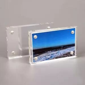 아크릴 자석 액자 4x6cm 스티커사진 미니 증사