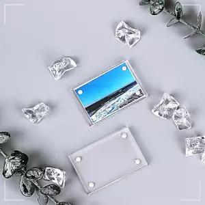 자석 4x6cm 증사 미니액자 아크릴 스티커사진