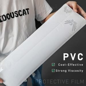 KRSEC 자전거 프레임 PVC 투명 보호 스티커 MTB 로드 다운 튜브
