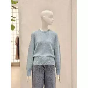 일부수량 [ZOOC주크]알파카 블렌디드 백버튼포인트 라운드풀오버 V254KSK942 2790978