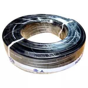 국산 흑편사 호스 25mm X 40M 이끼방지 흑고압 농업용 가정용 다용도 물호스