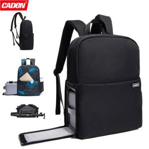 CADeN DSLR 카메라 백팩 캐논 니콘 소니 호환  렌즈 노트북 야외 여행 가방 가용 내마모성 대형