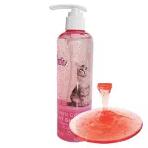 고양이 비타민 샴푸 푸르메리아향 300ml 1P 목욕 향이 좋은 캣 보습 볼륨 거품 털 관