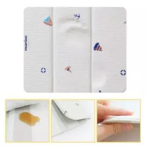PVC 양면 쿠션 매트 (약35x30cm) 마린 생활방수