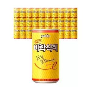 [팔도][T] 팔도 밥알없는 비락식혜 175ml 30캔