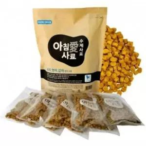 아침애 QO96SG47 사료 오리 연어 감자 3kg 강아지사료 개사료 강아지사료대용량