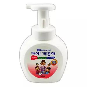 아이 깨끗해 폼 핸드솝 레몬향 250ml 용기형 - O 리필 제 거품 워시 비누 버블 타입