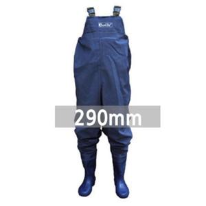 듀플렉스 PVC 고급 체스터장화 290mm 낚시 갯벌 멜빵