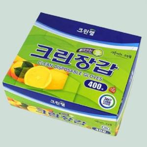 (중) 400매 위생장갑 비닐장갑 투명장갑 주방장갑 치킨장갑