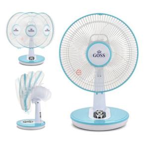 선풍기 상하좌우 각도조 절식 고스 9936 소형 데스크 좌석용 미니 데스크형