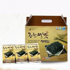 광천 별맛 재래김 식탁용김 27 매 12 봉 30 년 기술과 정성 국내산 원초 두번