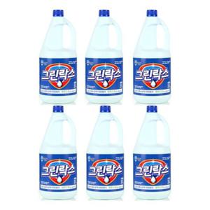 소독 및 청소용 대용량 세척액 2L 6개