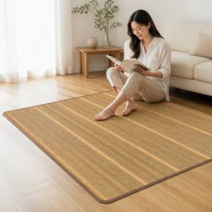 대나무 대자리 120x190cm 1인용 시원한 여름 돗자리 매트