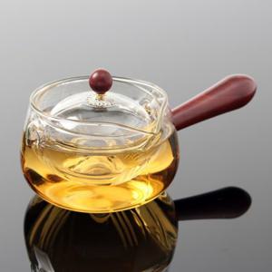 [로하티] 앤티크 내열유리 차포트(240ml) 유리티포트 내열유리다관 티팟 차주전자