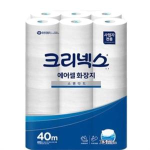 두루마리화장지 40M 24롤 롤화장지 가정용 화장실용 업소용 롤휴지 대용량