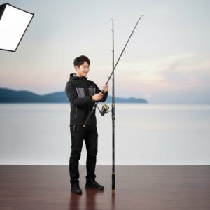 초보용 바다 민물 원투 낚시대 3m 휴대용 루어 낚시로드