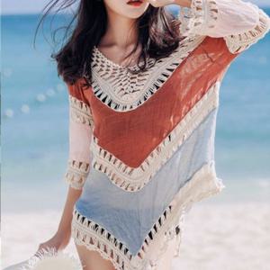 엠다인A 비치 원피스 비치커버업 커버업비키니