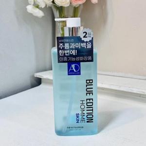 약산성토너 블루 수분토너 옴므 스킨 대용량토너