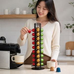 철제 커피 캡슐 보관함 금속 수납 거치대 커피캡슐 정리대