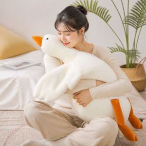 구스 거위 대형 바디필로우 인형 120cm 오리 애착 쿠션 인테리어 선물