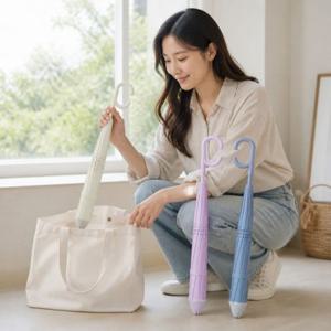 빛반사 기능 대형 장우산 역방향 접이식 성인용 우산 자동