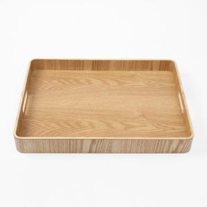 키친 손잡이 사각 우드트레이 41x30cm 쟁반