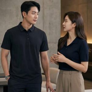 남여공용 쿨링 반팔 카라 티셔츠 골프티 운동 스포츠 트레이닝 반팔티