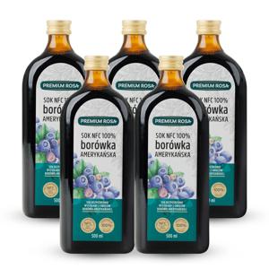 프리미엄로사 블루베리 원액 즙 100% 500ml 5병