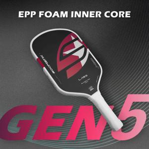 WNONSO 프로페셔널 카본 파이버 피클볼 라켓 열성형 16mm EPP 폼 코어 붐스틱 피클볼 패들, USAPA 규격 충족