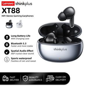 듀얼 마이크, 스테레오 소음 감소, 베이스 HIFI 터치 이어폰을 갖춘 Lenovo Thinkplus XT88 이어폰형 Bluetooth 이어폰